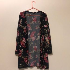 Floral cardigan